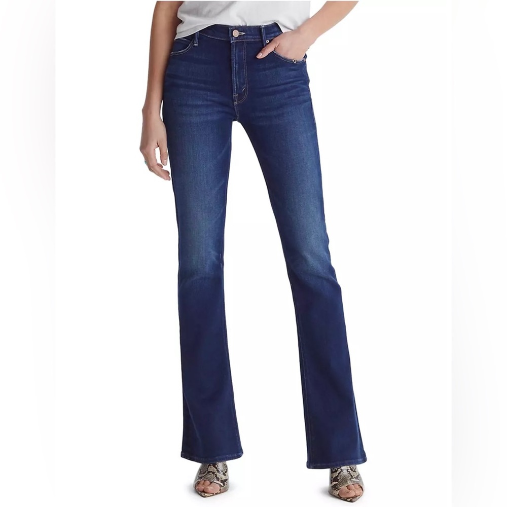 Mother The Runaway Bootcut High Rise Jeans in Home Movies - Size 30